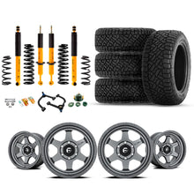 Load image into Gallery viewer, OME 2.5" Lift Kit + 17" Fuel Wheels & Tires Package for Lexus GX460 (10-23)