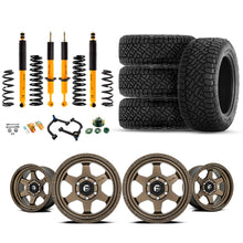 Load image into Gallery viewer, OME 2.5" Lift Kit + 17" Fuel Wheels & Tires Package for Lexus GX460 (10-23)
