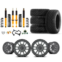 Load image into Gallery viewer, OME 2.5" Lift Kit + 17" Fuel Wheels & Tires Package for Lexus GX460 (10-23)