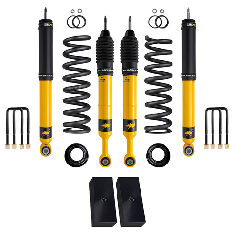2 inches / Standard (Up to 50 lbs) / Stock (0 lbs) - Rear Block