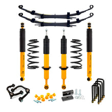 Load image into Gallery viewer, A OME 2.5 inch Lift Kit for Tacoma (16-23) with Old Man Emu springs and Nitrocharger shocks for improved ground clearance.