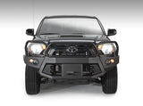 Fab Fours 2012-2015 Toyota Tacoma Winch Bumper w/ Grill Guard heavy-duty steel front protection system