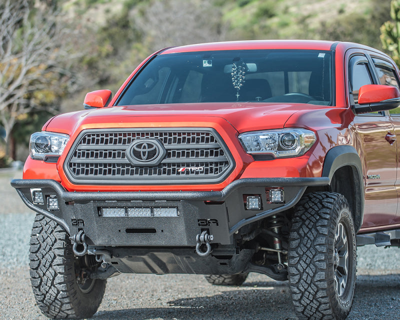 Body Armor 4x4 2016+ Toyota Tacoma Desert Series Front Winch Bumper