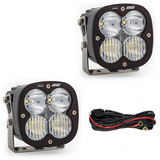 Baja Designs Jeep JL/JT Rubicon Steel Bumper LED Light Kit XL 80 with heavy-duty mounts and wiring harness for 4x4 lighting