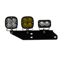 Baja Designs 17-18 F-150 Raptor Fog Light & Sportsmen Fog Pocket Kit - Amber with heavy-duty mounts and multi-LED light pods