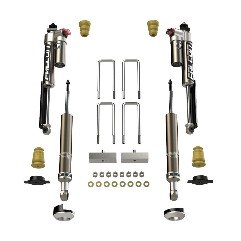 Falcon Sport Tow/Haul & Spacer 0-2.25 inch Lift Kit for Tacoma (05-23) - Non-TRD Pro