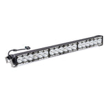 Baja Designs OnX6 30in Full Laser Light Bar with high-output LEDs and adjustable heavy-duty aluminum housing for off-road vehicles