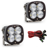 Baja Designs XL Pro Series High Speed Spot Pattern Pair LED Light Pods with wiring harness and adjustable stainless mounts
