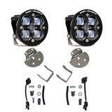 Baja Designs 15-19 Canyon/Colorado Fog Light & Fog Pocket Kit with high-performance LED lights, brackets, and wiring components
