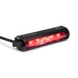 Baja Designs RTL-M No Plate Light 6in Light Bar with high-intensity red LEDs and durable black housing for off-road applications