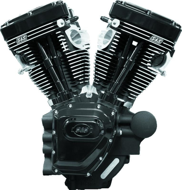 S&S Cycle 99-06 BT T124 Black Edition Longblock Engine - 585 GE Cams