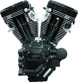 S&S Cycle 99-06 BT T124 Black Edition Longblock Engine - 585 GE Cams