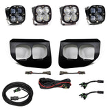 Baja Designs Ford Super Duty (20-On) Fog Lights Dual FPK SAE/Pro DC Baja Designs includes LED pods, bezels, and heavy-duty wiring harnesses