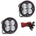 Baja Designs XL R Sport Series High Speed Spot Pattern Pair LED Light Pods with wiring and adjustable mounts for off-road vehicles