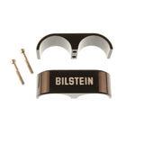 Bilstein B1 Reservoir Clamps - Black Anodized with mounting screws for secure off-road suspension reservoir installation