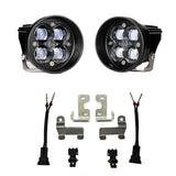 Baja Designs 12-21 Toyota Tacoma/Tundra/4Runner(Excl Limited) Squadron-R Fog Pocket Light Kit with dual LEDs and mounting hardware