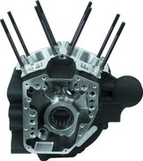 S&S Cycle 06-17 Dyna Models w/ Stock Bore Alternator Style Crankcase - Wrinkle Black
