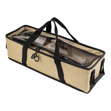 Load image into Gallery viewer, A tan and black bag with a handle that also doubles as the ARB Medium Cargo Drawer Organizer by ARB.
