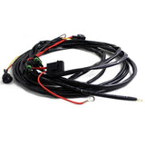 Baja Designs OnX6/S8/XL Pro/Sport Wire Harness (2 Light Max) with heavy-duty wiring and sealed connectors for off-road LED lighting systems