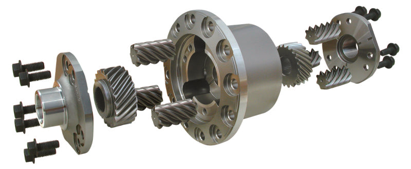 Eaton Detroit Truetrac Differential 30 Spline 1.30in Axle Shaft Diameter Rear 8in exploded assembly