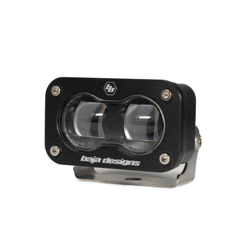 Baja Designs 2022+ Toyota Tundra S2 SAE OEM Fog Light Replacement Kit - Clear dual high-performance LED lenses with stainless steel mount