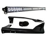 Baja Designs 07-17 Wrangler JK OnX6 Series 50in Light Bar Kit with heavy-duty mounting brackets and wiring harness components