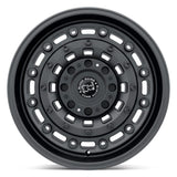 Black Rhino Arsenal - 16X8 -10mm - Matte Black cast aluminum 16-inch wheel with 6x139.7 bolt pattern for off-road 4x4 vehicles