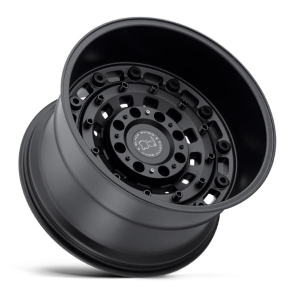 Black Rhino Arsenal - 16X8 -10mm - Matte Black cast aluminum off-road wheel with 6x139.7 bolt pattern for 4x4 vehicles