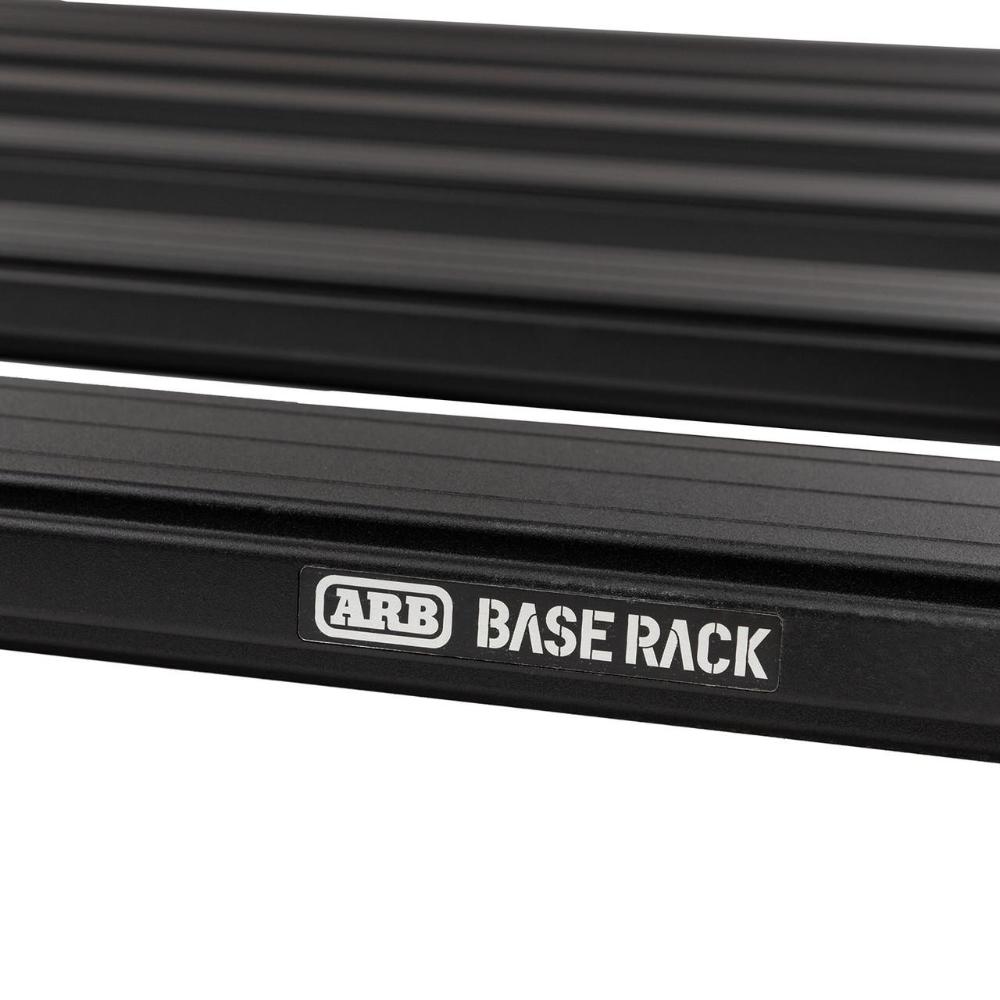 ARB BASE Rack 49x57 1770050 black powder-coated steel roof rack with dovetail mounting for accessory versatility