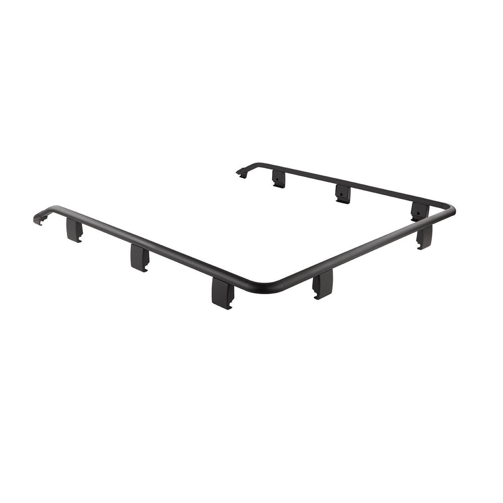 ARB Base Roof Rack Front Rail 1780040 robust black powder-coated steel frame with cast aluminum clamps and corner protectors