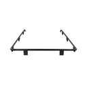 ARB Base Roof Rack Front Rail 1780060 heavy-duty black powder-coated steel frame with cast aluminum clamps and corner caps