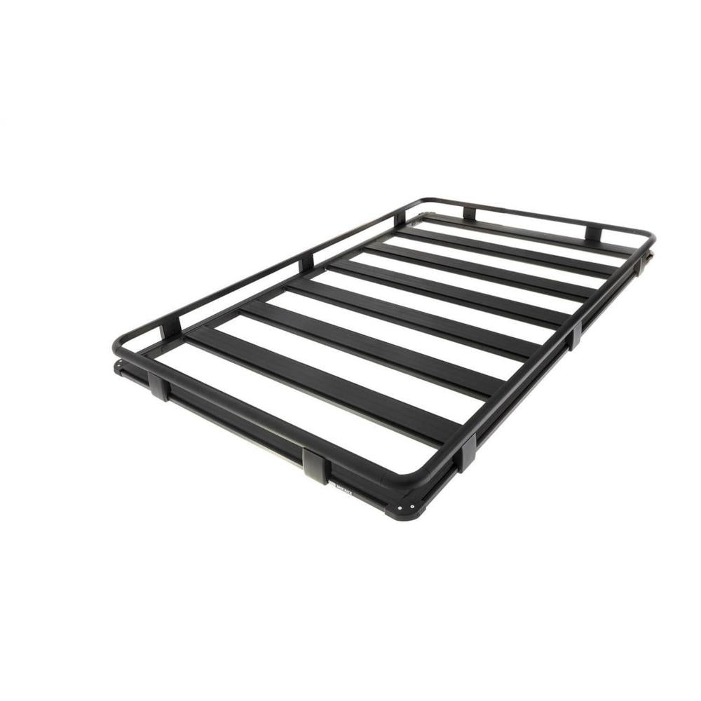 ARB Base Roof Rack Full Rail 1780070 heavy-duty black powder-coated steel with cast aluminum clamps and corner caps