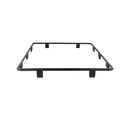 ARB BASE Rack Guard Rail 1780080 heavy-duty black steel frame with cast aluminum corners for off-road vehicle roof racks