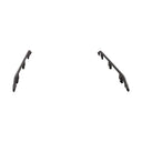 ARB BASE Rack Guard Rail 1780120 heavy-duty black steel side rails with cast aluminum corner caps for off-road roof racks