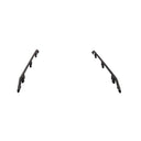 ARB BASE Rack Guard Rail 1780130 heavy-duty black steel side rails with cast aluminum corner caps for off-road roof racks