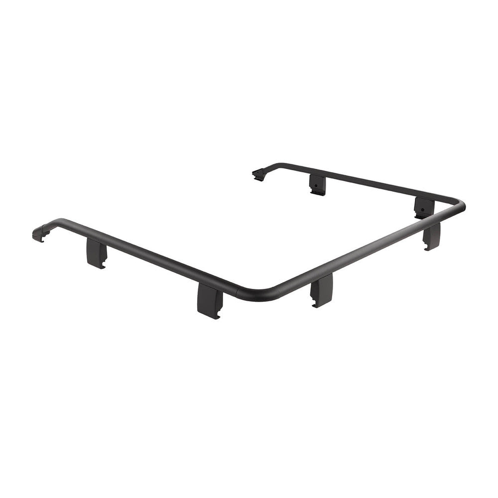 ARB Base Roof Rack Front 45355 Rail 1780150 heavy-duty black powder-coated steel frame with cast aluminum clamps for rooftop tents