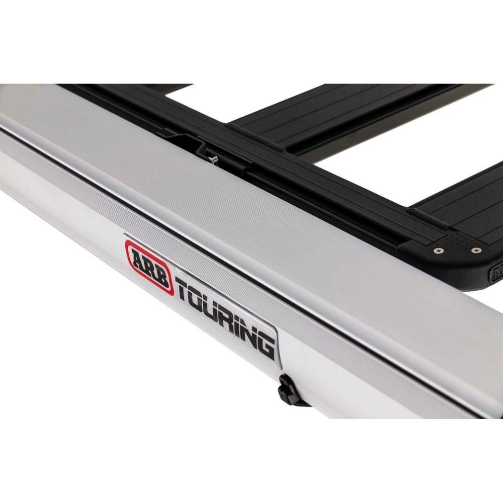 ARB Base Roof Rack Quick Release Awning Bracket 1780260 heavy-duty powder-coated steel for secure awning attachment on BASE Rack Touring system