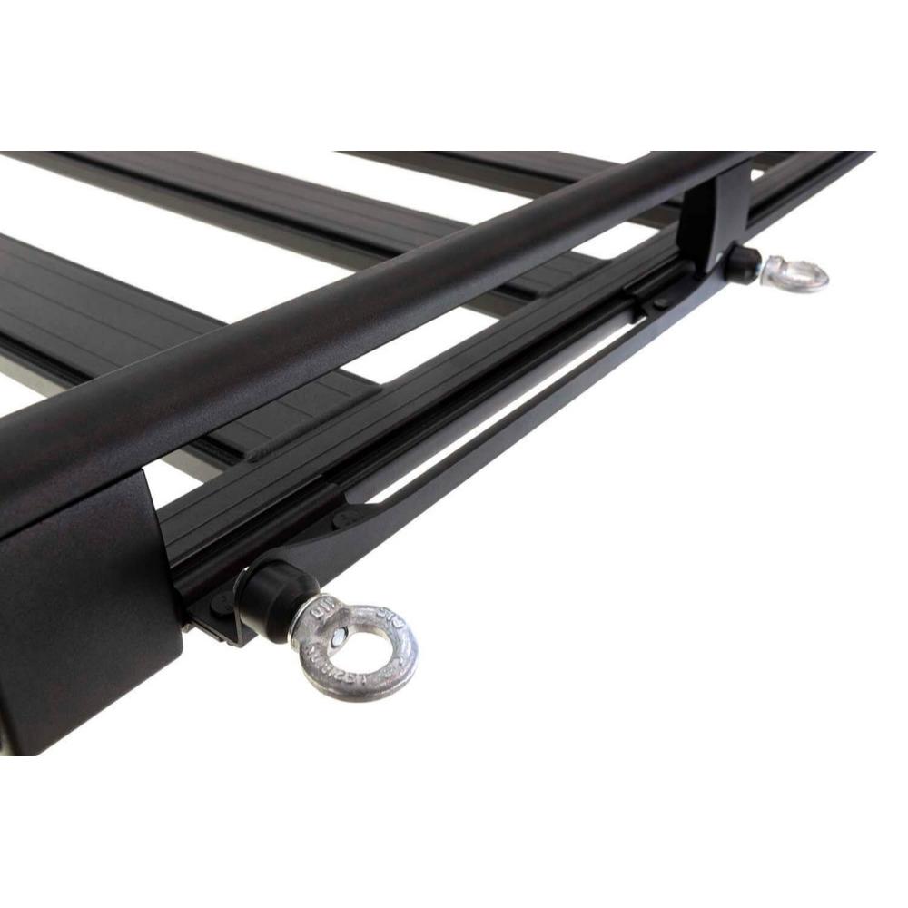 ARB Base Roof Rack Standard Farm Jack Holder 1780290 corrosion-resistant steel bracket with forged eye nuts and rubber handle keeper
