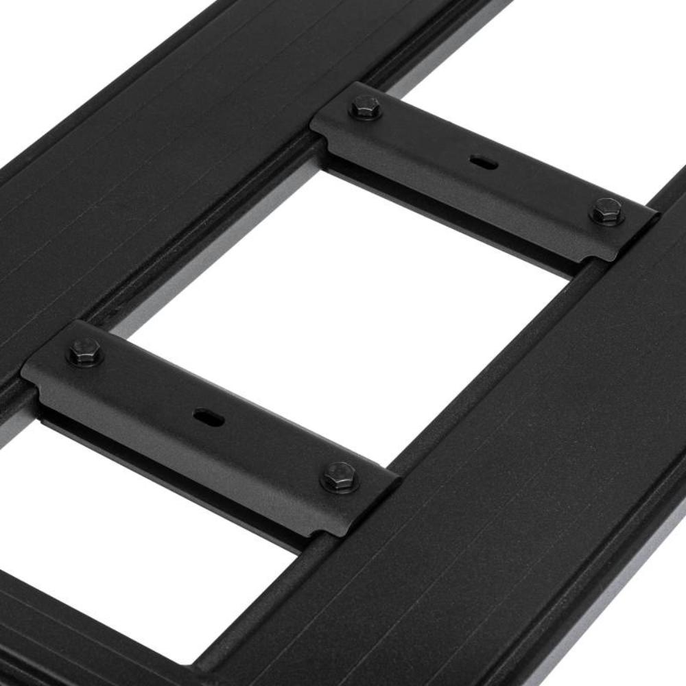 ARB Base Roof Rack Narrow Bridge Plate 1780420 heavy-duty powder-coated steel brackets for secure rooftop tent mounting on BASE Rack cross beams