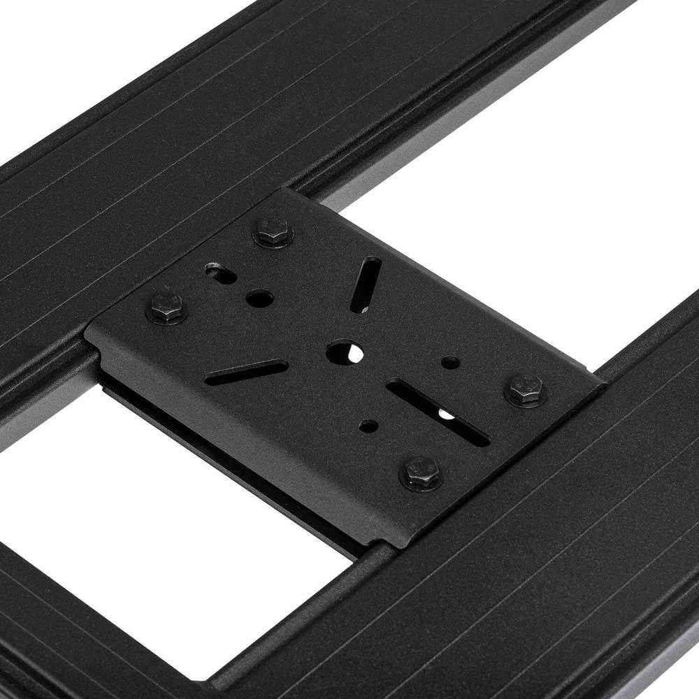 ARB Base Roof Rack Wide Bridge Plate 1780430 heavy-duty steel mounting plate for aerials, flags, and light mounts on cross beams