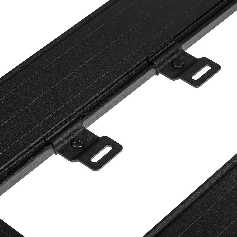 ARB Base Roof Rack Narrow Horizontal Mount 1780440 black powder-coated steel bracket with mounting slots for off-road accessory installation