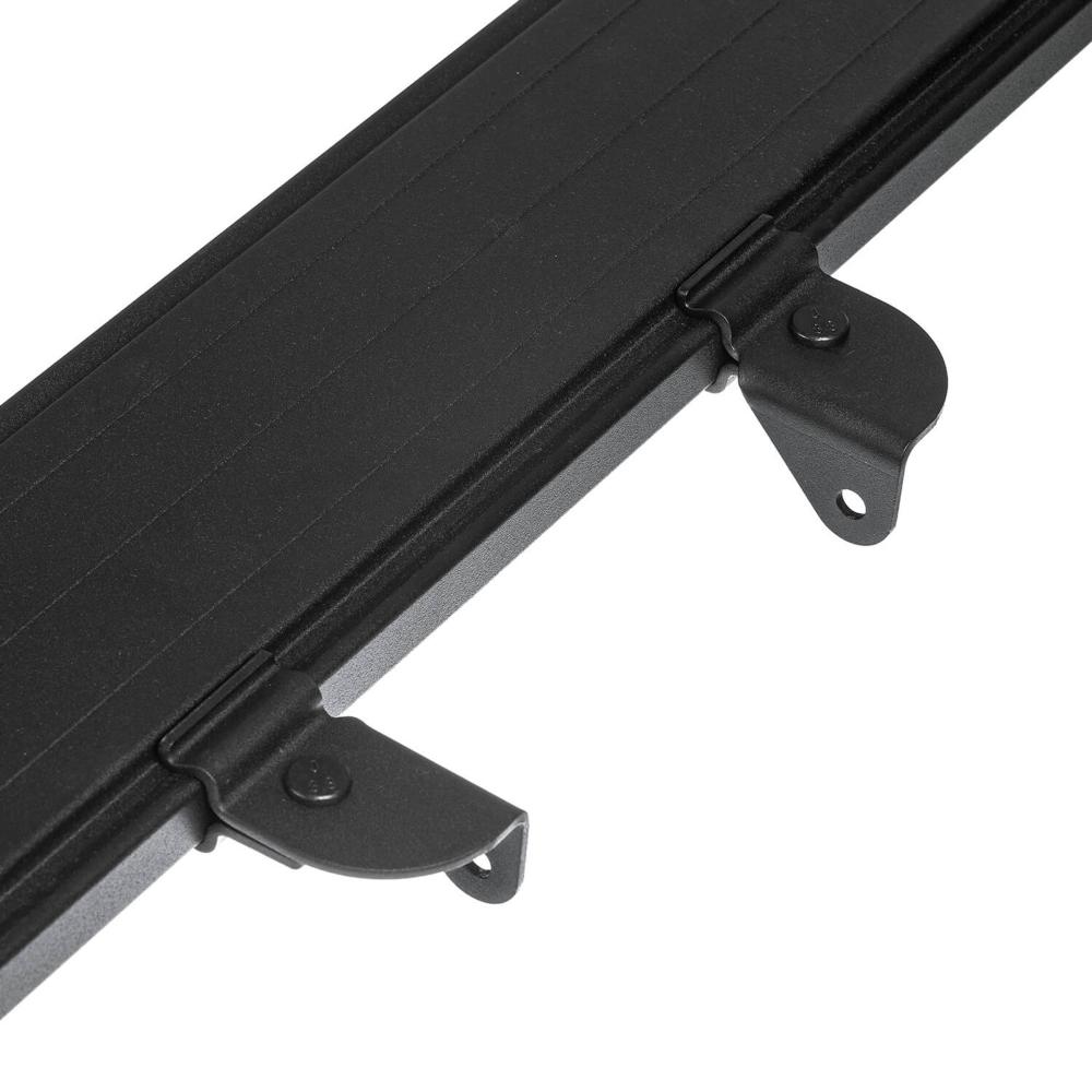ARB Base Roof Rack Dovetail Light Bar Mount 1780480 powder-coated steel brackets with bolt holes for mounting accessories on BASE Rack