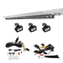 ARB Base Roof Rack Lighting Kit 1780500K2 with polycarbonate lens, extruded aluminum body, black powder-coat finish, for 2021 Ford Bronco 4Door