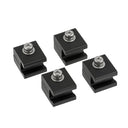 ARB Base Roof Rack Alloy Block Set 1780610 powder-coated aluminum blocks with mounting bolts for BASE Rack accessory attachment