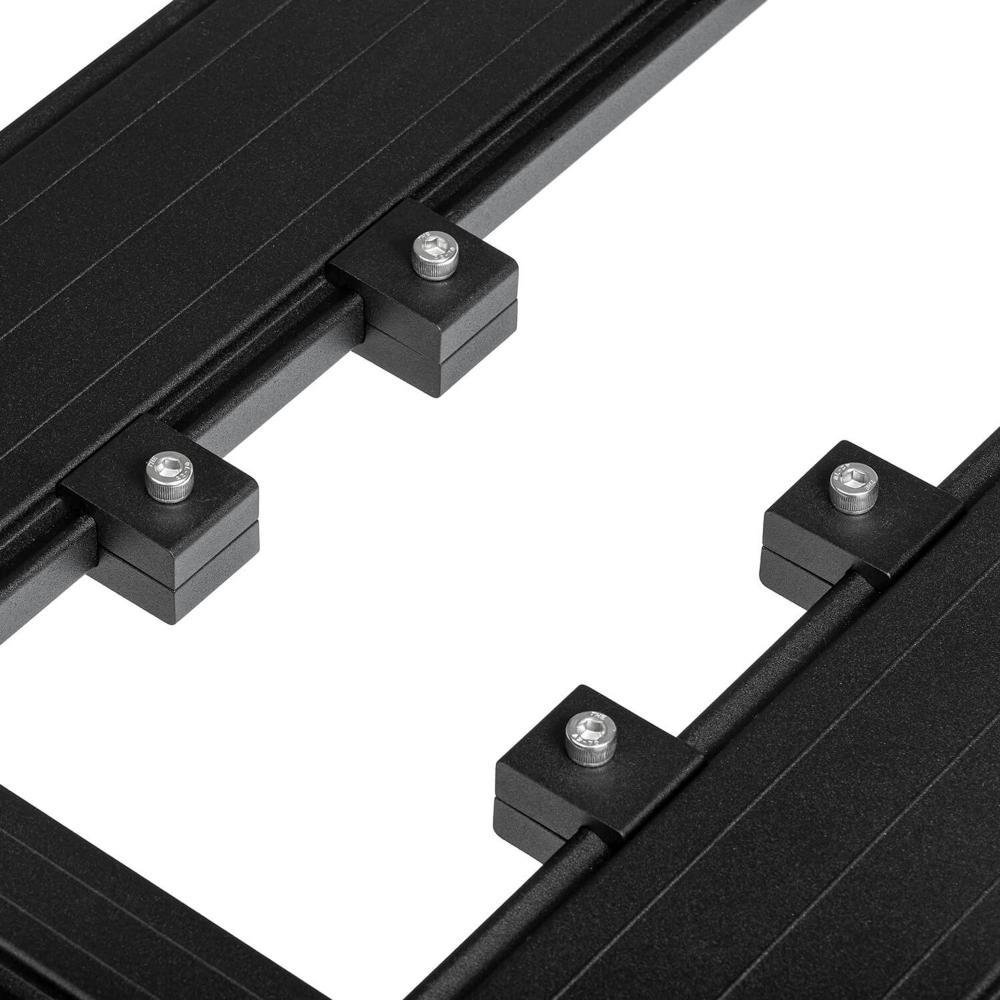 ARB Base Roof Rack Alloy Block Set 1780610 powder-coated aluminum mounting blocks with bolts for secure accessory attachment on BASE Rack
