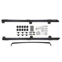 ARB BASE Rack Mount Kit 17913010 for Land Cruiser 100 Series with textured black steel support plates and vehicle-specific hardware