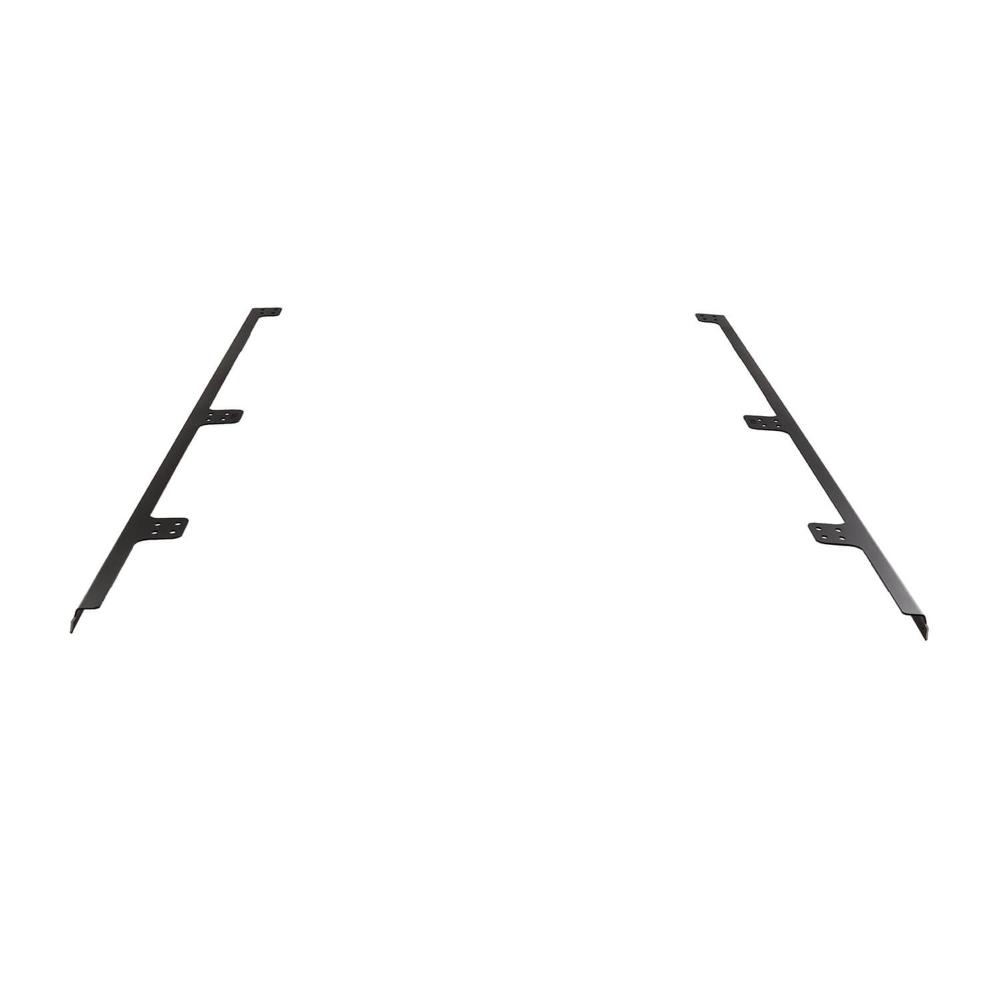 ARB BASE Rack Mount Kit 17913010 for Land Cruiser 100 Series with textured black steel support plates and vehicle-specific mounts