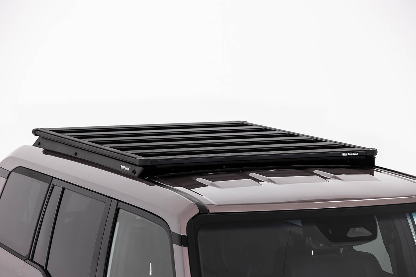 ARB BASE Rack Mount Kit and Deflector 17921080 on 2023 Toyota Landcruiser 250 and Lexus GX 550 roof with mounting hardware