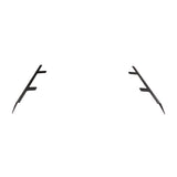 ARB BASE Rack Mount Kit with Deflector 17940050 heavy-duty steel mounts for 2019-2021 Ford Ranger roof rack installation