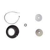 Bilstein 6112 46mm Front Shock Absorber for 07-13 Toyota Tundra 2Dr/4Dr - Assembly hardware including washers, nut, and mounting clip